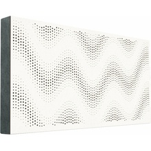 Mega Acoustic FiberPRO120 Sinus White/Gray Absorpčný drevený panel