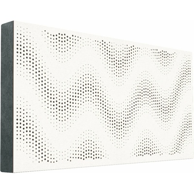 Mega Acoustic FiberPRO120 Sinus White/Gray Absorpčný drevený panel