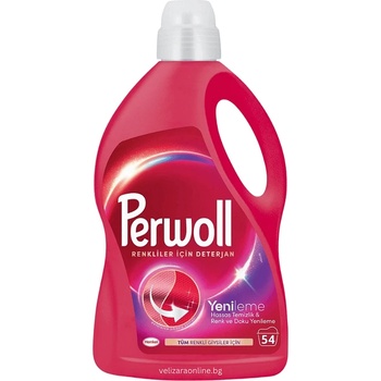 Perwoll Течен перилен препарат Perwoll, Color & Fiber, 2.970мл. , 54 пранета (9000101594256)