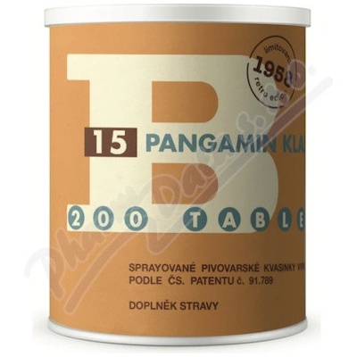 Pangamin Klasik Retro 200 tabliet
