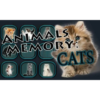 Игра Animals Memory: Cats за PC Steam, Електронна доставка