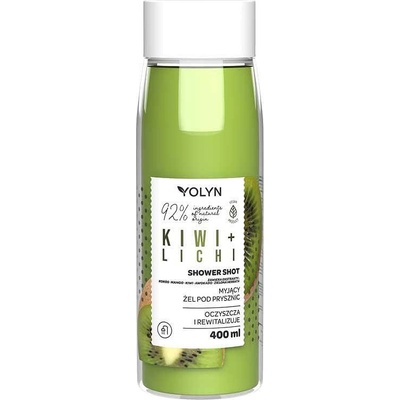 Yolyn Душ гел Киви и Личи YOLYN Kiwi and Lichi Shower Shot (YNB008562)