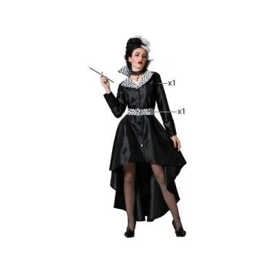 BigBuy Carnival Маскировъчен костюм за възрастни Царица на злото Размер m/l