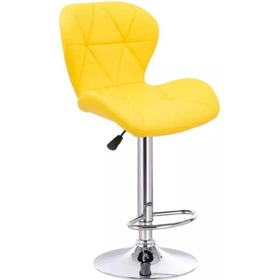 LuxuryForm Design Livio na striebornom tanieri žltá