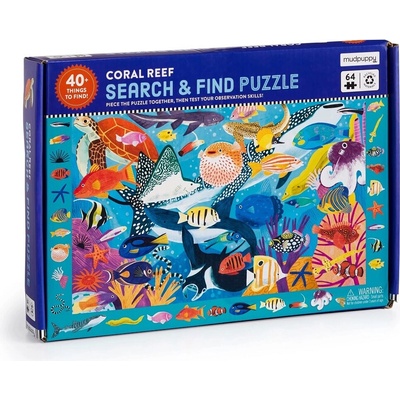 Mudpuppy Korálový útes 64 dielov