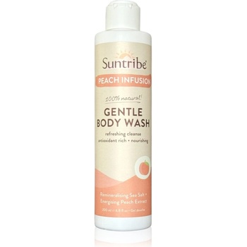 Suntribe Gentle Body Wash нежен душ гел с екстракт от праскова 200ml