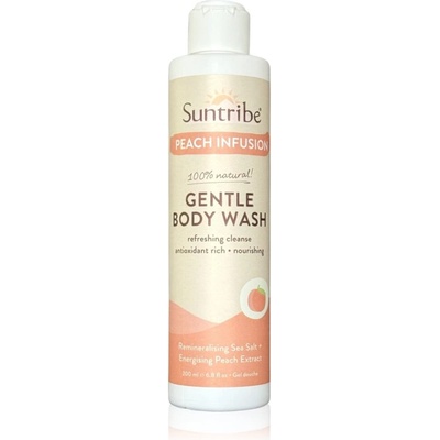 Suntribe Gentle Body Wash нежен душ гел с екстракт от праскова 200ml