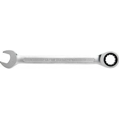 Högert Očkoplochý kľúč s račňou 13 mm, 72 zubov HT1R013