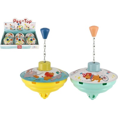 Teddies Káča točící průměr 12cm kov 2 barvy