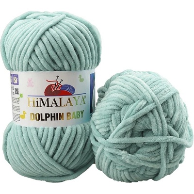 Himalaya příze Dolphin Baby 80347 světlá šedozelená