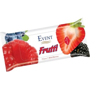 Event Влажни кърпи за ръце Event Frutti - Wild berries, 15 броя (2EV04FRF0102BR015A) - baby