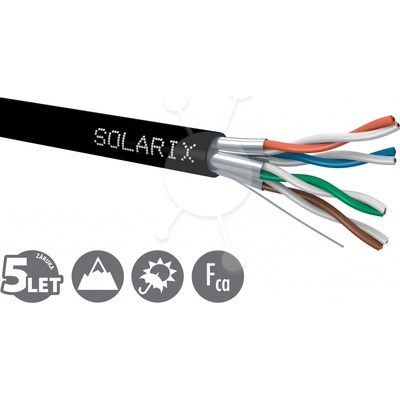 Solarix SXKD-6A-STP-PE CAT6A STP PE Fca, 500m