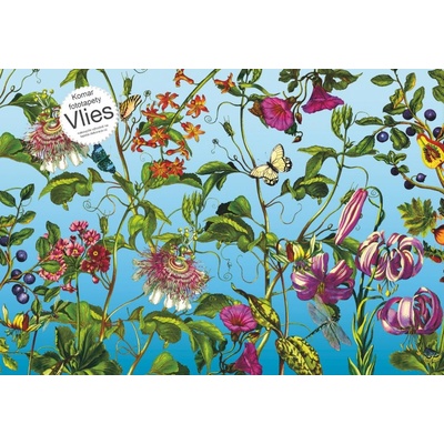 Komar XXL4-029 Vliesová fototapeta Jardin květy mučenka rozměry 368x248 cm