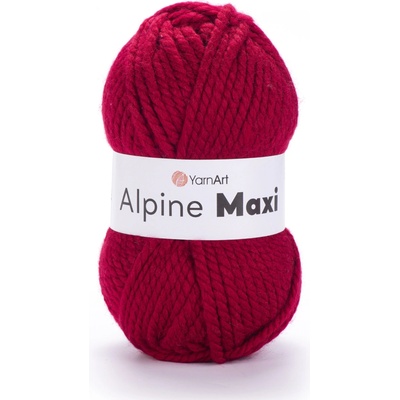 Yarn Art příze Alpine Maxi 667 červená
