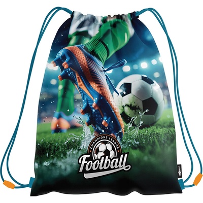 Junior S9 vrecko na prezuvky s potlačou Futbal