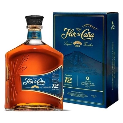 Flor de Cana Rum 12y 40% 0,7 l (karton)