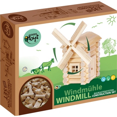 VARIS Toys Větrný mlýn 47 ks