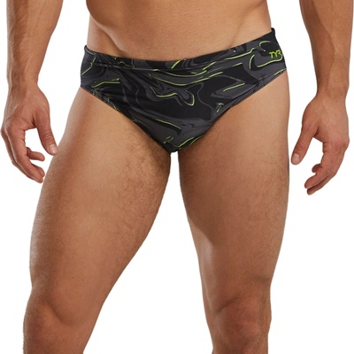 TYR galaxy brief black/lime xs - uk30