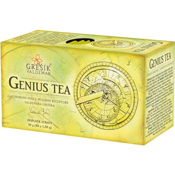 GREŠÍK Genius Tea 20 x 1,5 g