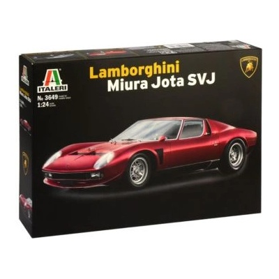 Italeri Italeri: Модел на автомобил Lamborghini Miura Jota SVJ, 1: 24