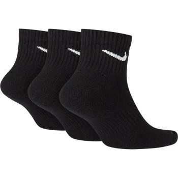 Nike Мъжки чорапи Nike Three Pack Quarter Socks Mens - BLACK/WHITE