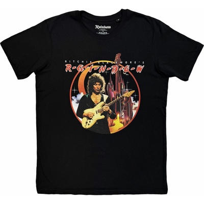 Rainbow tričko Richie blackmore čierne