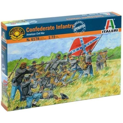Italeri CONFEDERATE INFANTRY AMERICAN CIVIL WAR 1:72
