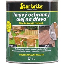 Star brite Tmavý ochranný olej na dřevo 950 ml