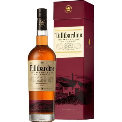 Tullibardine 228 Burgundy Finish 43% 0,7 l (kartón)
