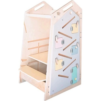 BusyKids Učicí věž Play 5v1 89 cm s tabulí