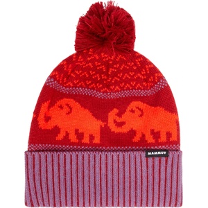 Mammut Зимна шапка (beanie) Mammut Mammut Retro Beanie - Dark Mammut Red / Paloja - размер One Size (904-6876-0211)