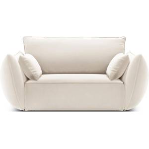 Mazzini Sofas Бежово кадифено кресло Vanda - Mazzini Sofas (MAZ_ARM_51_F1_VANDA1)