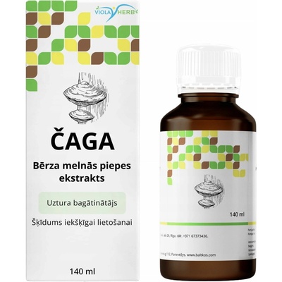 Viola Herb ES Čaga extrakt huby 1:5 140 ml