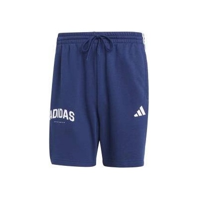 Adidas Мъжки Къси Панталони Adidas 3Bandas Син Размер L