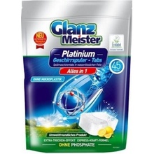 Glanz Meister Platinum Eko tablety do myčky 45 ks