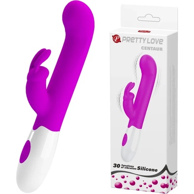 G-SPOT вибратор с клитор стимулатор, 20, 6см. - Pretty Love Centaur (DEBRA01387)