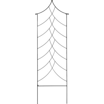 Mříž na rostliny JAPAN 150 x 55 cm černá metalíza