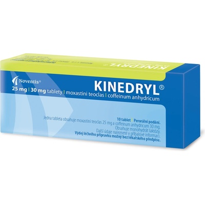KINEDRYL POR 25MG/30MG TBL NOB 10