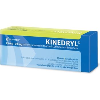 KINEDRYL POR 25MG/30MG TBL NOB 10