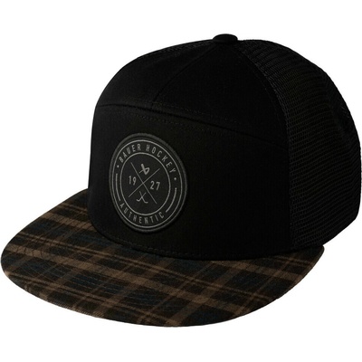 Bauer Flannel Snapback Black
