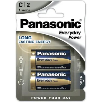 Image 1 of Panasonic БАТЕРИЯ lr14/2bp eps everyday power panasonic (panasonic 30010196)