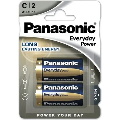 Panasonic БАТЕРИЯ lr14/2bp eps everyday power panasonic (panasonic 30010196)