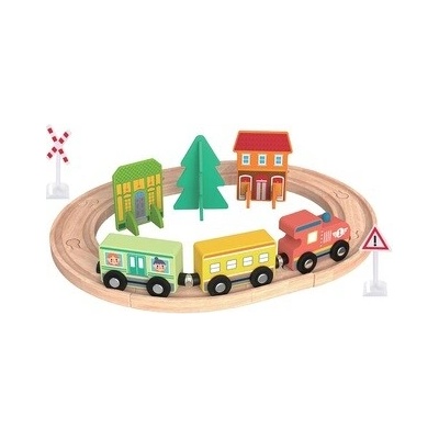 2Kids Toys Moje první vláčkodráha Město