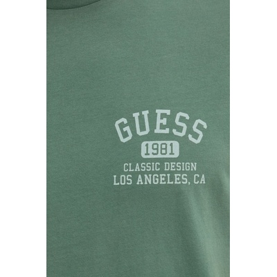 Guess Памучна тениска Guess в зелено с принт M5RI86 K9RM1 (M5RI86.K9RM1)