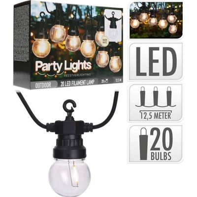 Světelný řetěz LED PARTY venkovní 20 světel KO-LE2100160 – Zboží Dáma