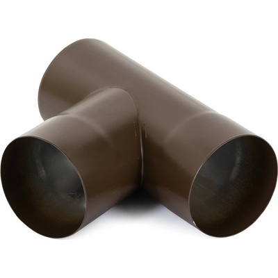 Evromat Odbočka pre odkvapový zvod 100/100 mm 72° pozink lak RAL 8017 hnedá