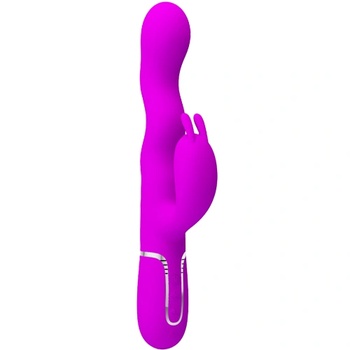 Pretty Love Мултифункционален вибратор за g-точка "pretty love laursen purple" 25 см