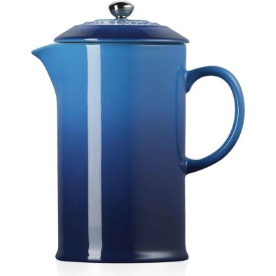 Le Creuset 70712002200009 Konvička s pístem na kávu 1 l tmavá modř