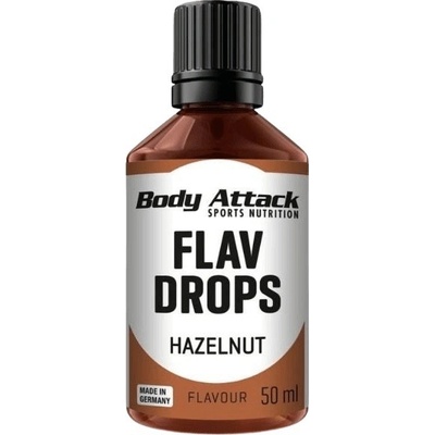Body Attack Flav Drops 50 ml Lieskový oriešok