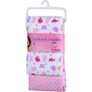 T-tomi Látkové osušky 80 x 100 cm 2 ks Pink snails / růžoví šneci